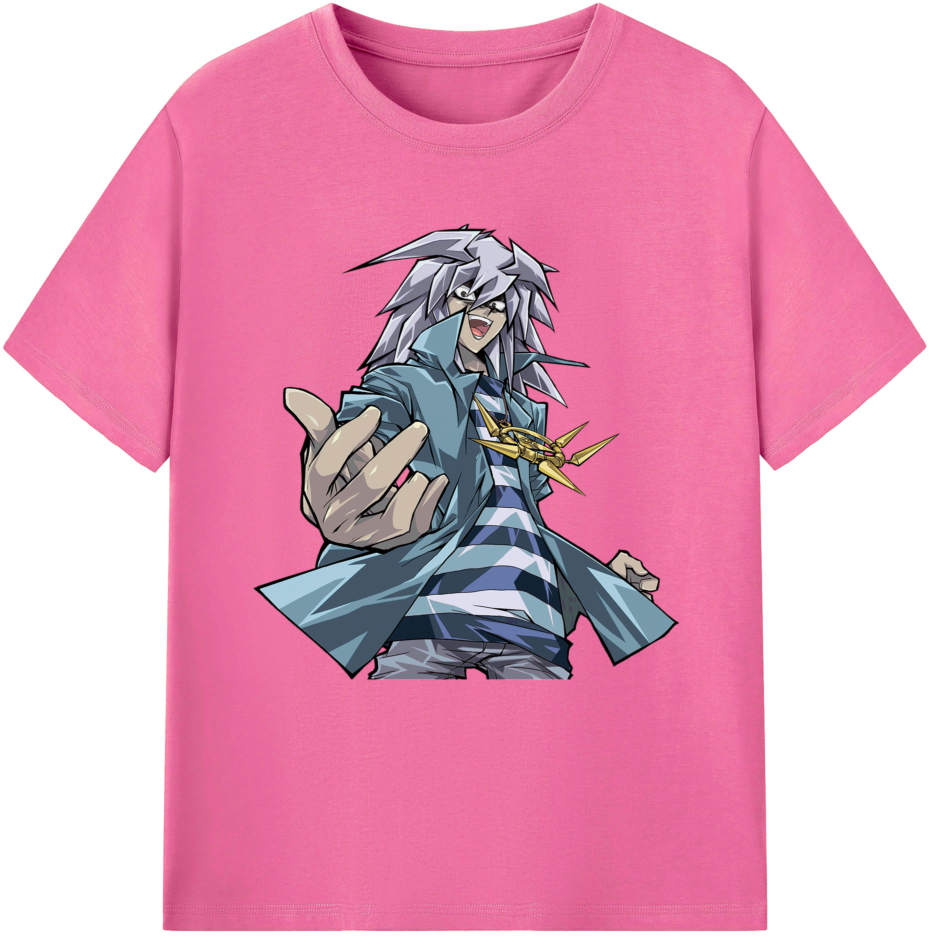 （画像用） 遊☆戯☆王 Yu-Gi-Oh! レディースカジュアルプリントTシャツ（綿100％）